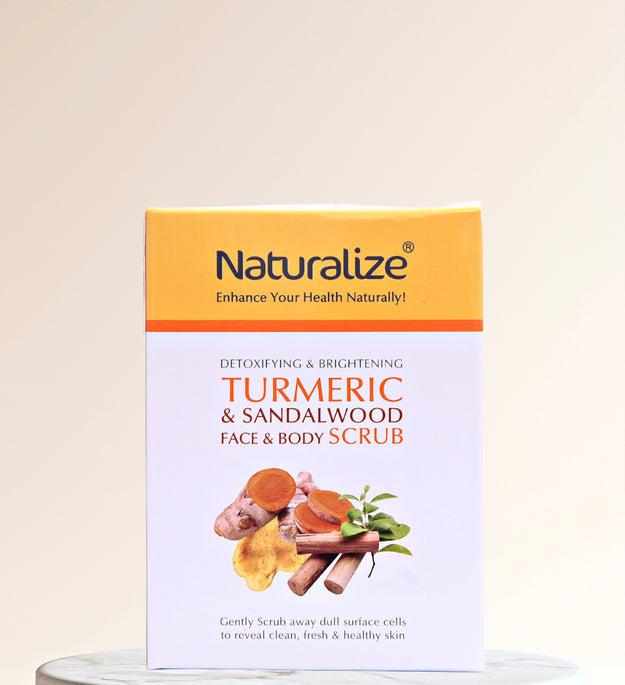 TURMERIC & SANDALWOOD SCRUB