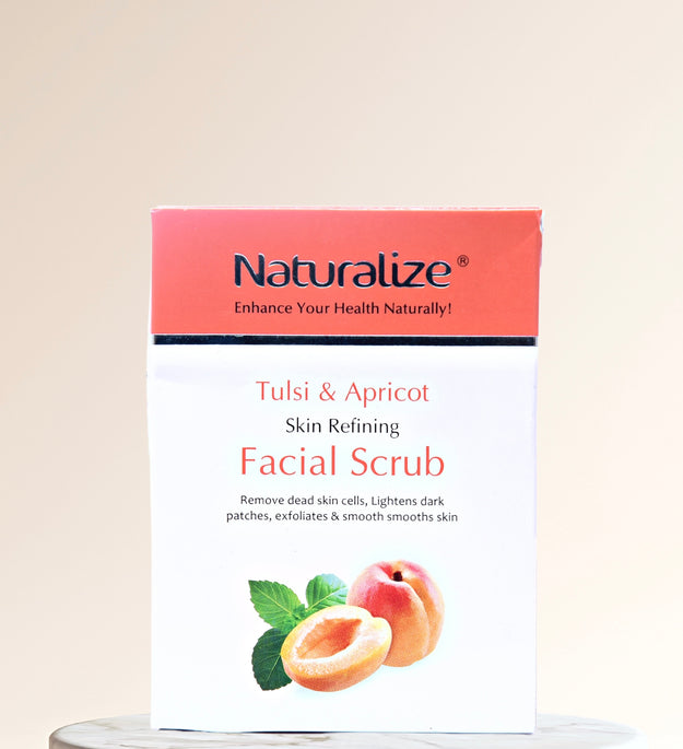 TULSI & APRICOT FACIAL SCRUB
