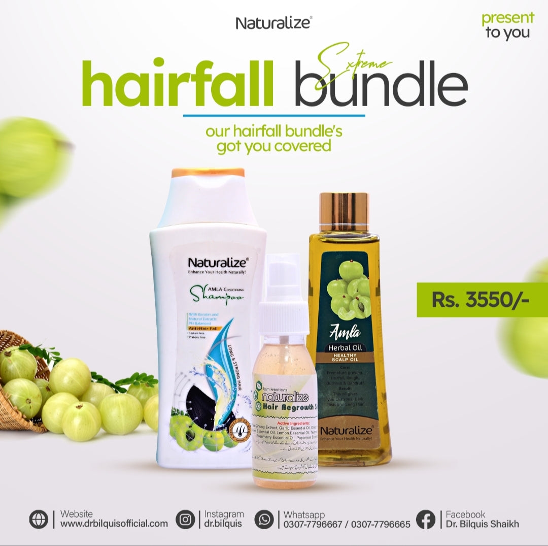 EXTREME HAIR FALL TREATMENT PACKAGE 1