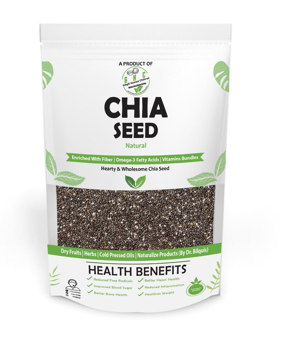 Chia Seeds 100gm - Naturalize