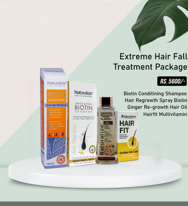 EXTREME HAIR FALL TREATMENT PACKAGE 1 - Naturalize